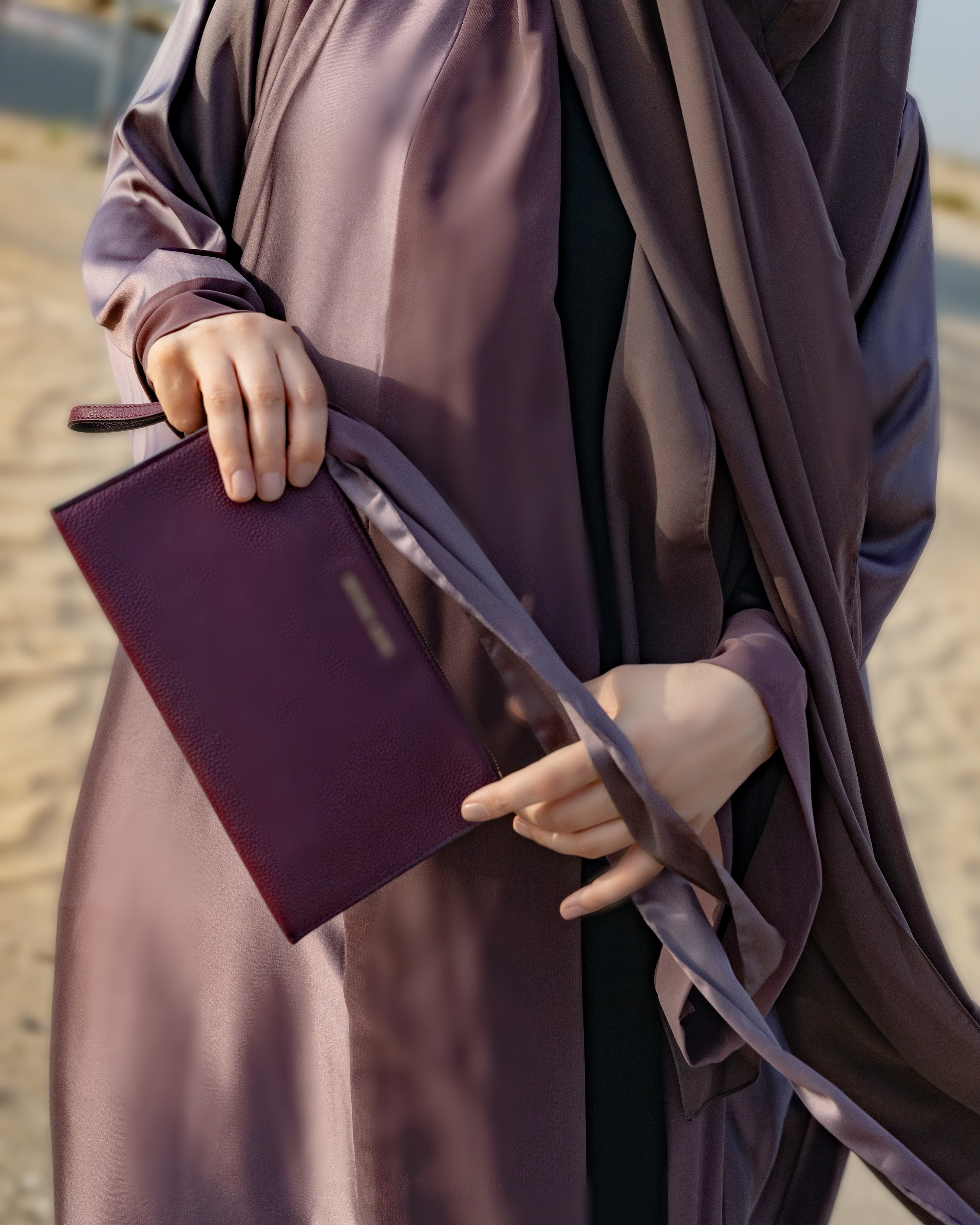 Satin Abaya Diva