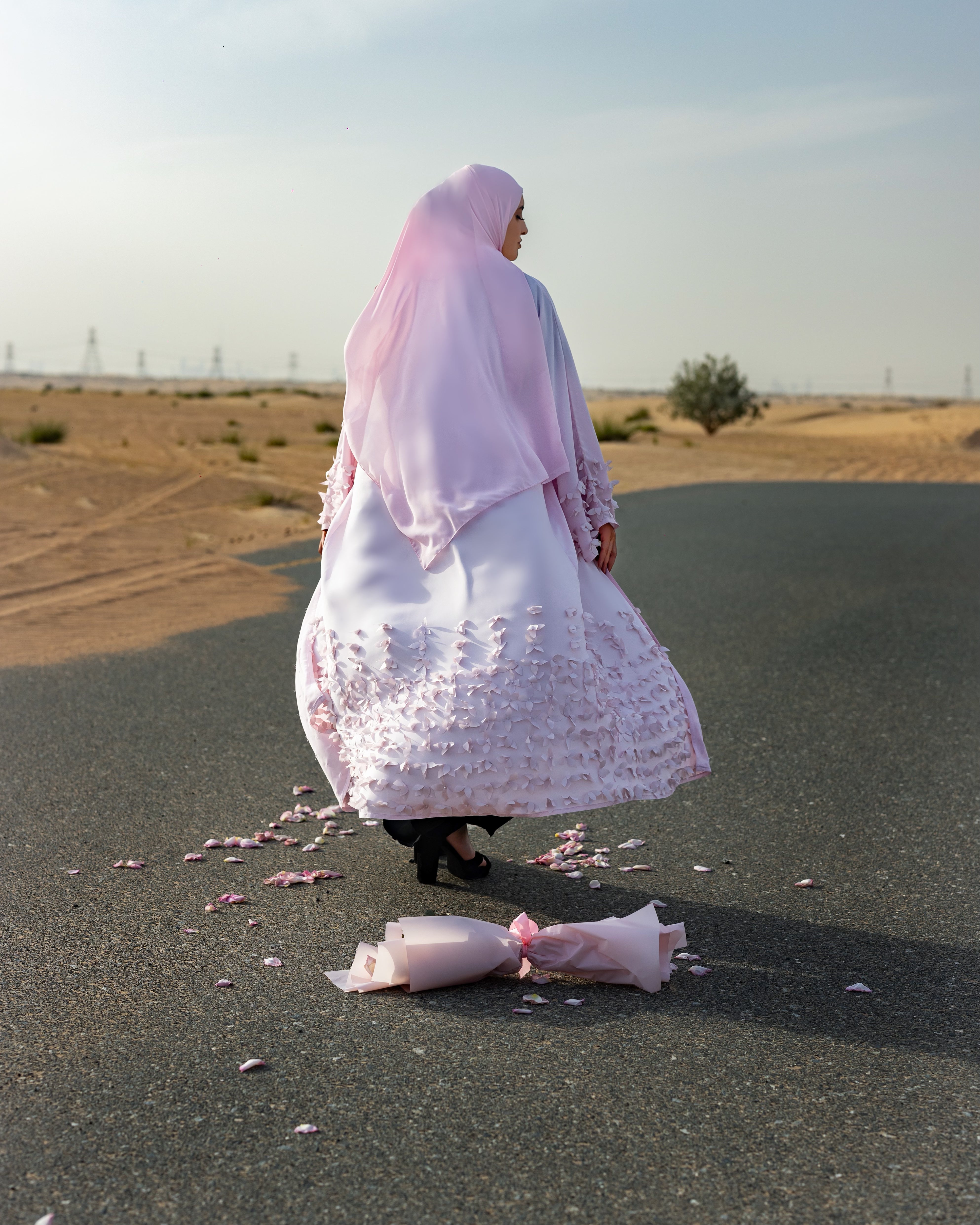 Flower Abaya